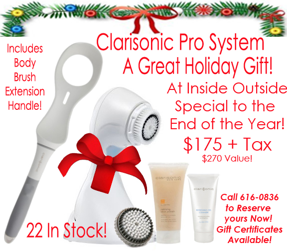 Clarisonic Pro, Only sold in Doctor's Offices!! + A great back scrubber!
