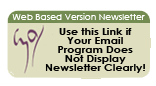 This is a web page version if your email browser does not show the newsletter clearly. 